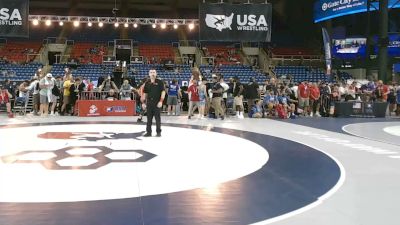 100 lbs Champ. Rd Of 64 - Bently Smith, Maine vs Brison Romero, Colorado