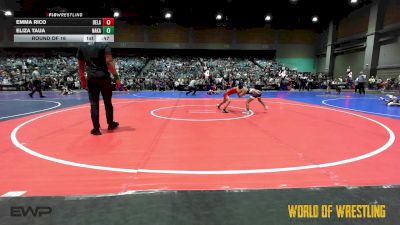 61 lbs Round Of 16 - Emma Rico, Delano Diablos vs Eliza Taua, Nakamura Wrestling
