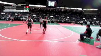 154 lbs Cons. Round 2 - Dominic Wilder, Unattached vs Logan Michael, OTS2