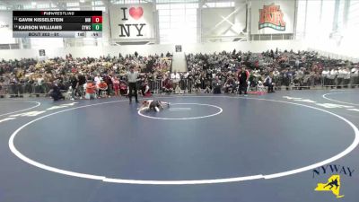 61 lbs Cons. Round 3 - Gavin Kisselstein, Mexico Wrestling vs Karson Williams, Salamanca Youth Wrestling Club