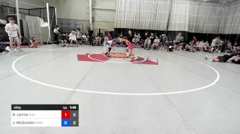 43 kg Rr Rnd 2 - Brett Levine, Savage Silver vs Jay McQuiston, Sea-Monkey Round-Up