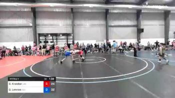 69 kg Prelims - David Kreidler, Lion's Den Wrestling Club vs Owen Lennon, Arsenal Wrestling Club