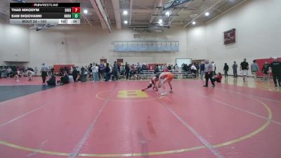 106 lbs Champ. Round 1 - Jaxton Kimling, Hudson vs Noah Wiles, Wadsworth