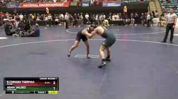 157 lbs Champ. Round 1 - Adam Valdez, Vanguard vs 8 Chinges Tsermaa, Doane