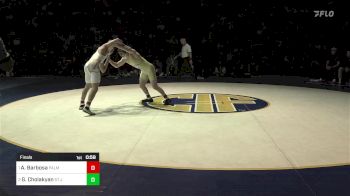 157 lbs Final - Andrew Barbosa, Palm Desert vs Grigor Cholakyan, St John Bosco