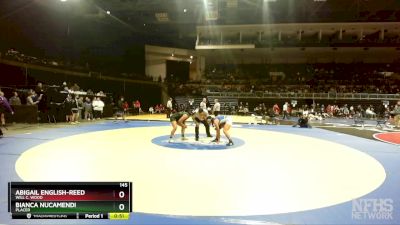 145 lbs Cons. Round 2 - Bianca Nucamendi, Placer vs Abigail English-Reed, Will C. Wood