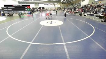 141 lbs Champ. Round 1 - Max DeSousa, Cortland vs Ben White, Ithaca