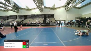 85 lbs Semifinal - Alex Rosciano, Buxton Elite ES vs Harrison Murdock, Minion Black