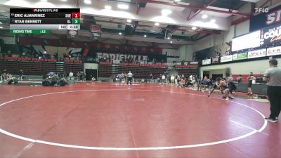 157 lbs Champ. Round 1 - Ryan Bennett, Illinois vs Eric Almarinez, SIUE