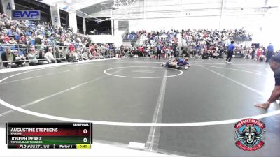 67 lbs Semifinal - Augustine Stephens, Kansas vs Joseph Perez, Topeka Blue Thunder