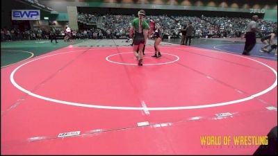 127 lbs Round Of 16 - Lyriq Lopes, Kahuku Wrestling Club vs Azaria Biegler, Swamp Monsters