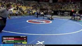 220 lbs Cons. Round 2 - Trevor Herzing, Fatima vs Aiden Christian, Holden