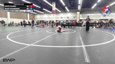 150 lbs Semifinal - Bryce Palmer, NB Elite Wrestling Club vs Grant Schnieders, NB Elite Wrestling Club