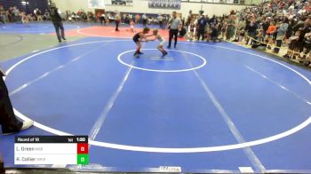 70 lbs Round Of 16 - Lane Green, Mighty Bluebirds vs Ryker Collier, Sperry Wrestling Club