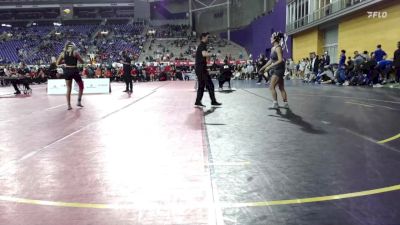 110 lbs Semis & 3rd Wb (16 Team) - Abby Duke, Elmira College vs Ana Morales, Eastern