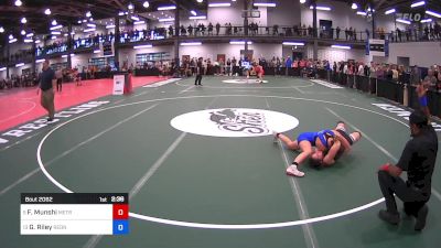 122 lbs Rr Rnd 2 - Freya Munshi, Metrowest United vs Grace Riley, Rednose Wrestling