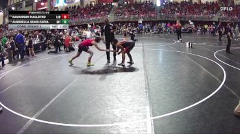 138 lbs Cons. Round 2 - Savannah Hallsted, Lincoln Girls Wrestling vs Aubriella Suhr-Tapia, Lakeview