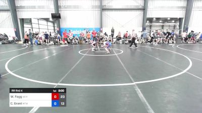 85 lbs Rr Rnd 4 - Walker Fogg, VA Hammers vs Cooper Grant, Maine Trappers