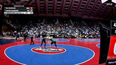 4A-175 lbs Cons. Round 1 - Jacob Diamond, Ola vs Eli Schuler, Walnut Grove