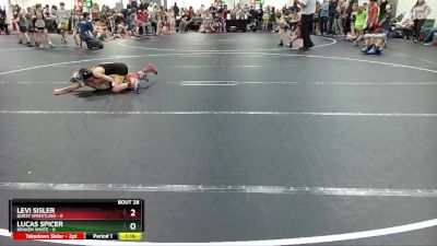 60 lbs Round 7 (8 Team) - Levi Sisler, Quest Wrestling vs Lucas Spicer, Kraken White