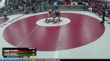 132 lbs Champ. Round 2 - Dante Selway, El Dorado HS (Placentia) vs Colby Sulliban, Western