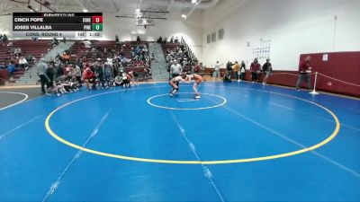 120 lbs Cons. Round 4 - Joses Villalba, Pinedale vs Cinch Pope, Cokeville