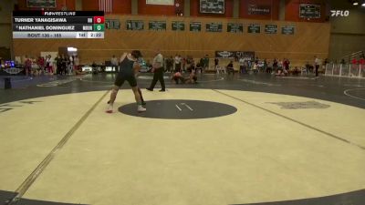 165 lbs Quarterfinal - Nathaniel Dominguez, Moorpark College vs Turner Yanagisawa, Rio Hondo College