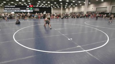 98 lbs Cons. Rd Of 16 - Kyper Graaf, Sebolt Wrestling Academy vs Branlin Hollnagel, Minnesota