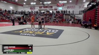 165 lbs Quarterfinal - Jared Snitker, Waukon vs Landon Bell, Iowa City, Liberty