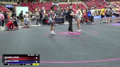 130 lbs Cons. Semi - Lilliana Limon, CO vs Ranelle Smith, OK