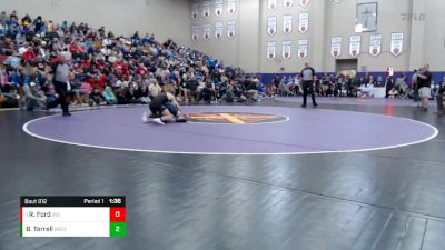 120 lbs Semifinal - Russell Ford, Independence vs Bryson Terrell, Bradley Central