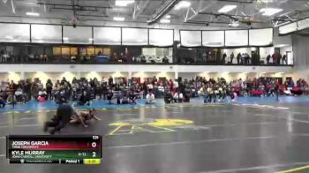 125 lbs Champ. Round 1 - Kyle Murray, John Carroll University vs Joseph Garcia, Trine University