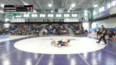 133 lbs Quarterfinal - Larson Pilant, Kentucky Wesleyan vs Cael Woods, Tiffin