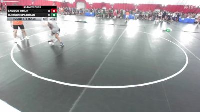 132 lbs Round 1 (8 Team) - Samson Timlin, Reedsburg vs Jackson Spearman, Rochester Century A