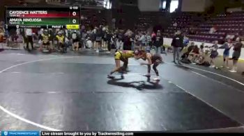 G-110 lbs Round 2 (4 Team) - Amaya Hinojosa, Team CO vs Caydence Watters, Team WY