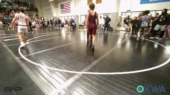 126 lbs Quarterfinal - Price Cunningham, Barnsdall vs Silas Chapman, Eufaula Ironheads Wrestling Club