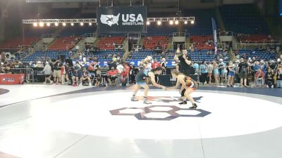 140 lbs Cons. Rd Of 32 - Ayla Veater, Washington vs Brooklyn Dodge, Idaho