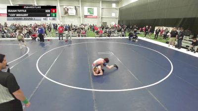 16U Boys - 106 lbs Champ. Round 1 - Isaiah Tuttle, Nebraska vs Coy Mehlert, Immortal Athletics WC