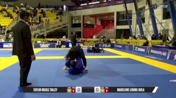Madeleine Lenore Avila vs Taylor Nicole Talley 2025 World Jiu-Jitsu IBJJF Championship