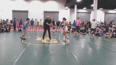 110 lbs Rr Rnd 2 - Angelica Cookie Serratos, Surfside - GK12E vs Tatianna Castillo, MIREV - GK12E