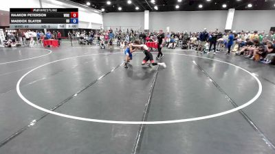 165 lbs Haakon Peterson, Wisconsin Red vs Maddox Slater, Team North Dakota