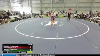160 lbs Placement Matches (8 Team) - Tommy Cohenour, Pennsylvania Blue vs Angelo Posada, California