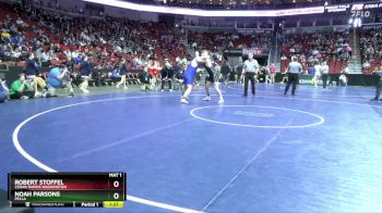 3A-285 lbs Champ. Round 1 - Noah Parsons, Pella vs Robert Stoffel, Cedar Rapids Washington