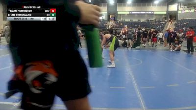 149 lbs Cons. Round 7 - Evan Hemmeter, Cumberlands (Ky.) vs Chad Strickland, Unattached Montevallo