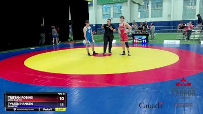 65kg Cons. Round 3 - Koen Hurlbert, Lakehead WC vs Harun Gokbulut, Nile Academy WC