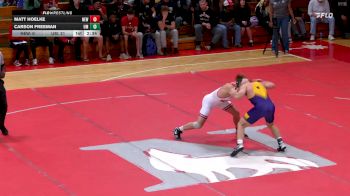 157 lbs Matt Hoelke, Newberry vs Carson Freeman, Montevallo