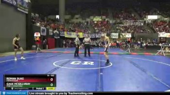 Champ. Round 1 - Roman Duke, Frenchtown vs Gage McGillvray, Park (Livingston)/