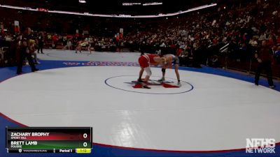 165-5A Quarterfinal - Brett Lamb, Poudre vs Zachary Brophy, Smoky Hill