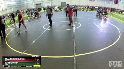 190 lbs Semifinal - Braudrick Coleman, Valley vs Eli Finlayson, Elko