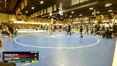 106 lbs Cons. Round 4 - Giovani Suarez, Esperanza vs William Leyva, Paloma Valley